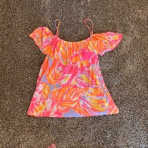 Lilly Pulitzer Off Shoulder Tank